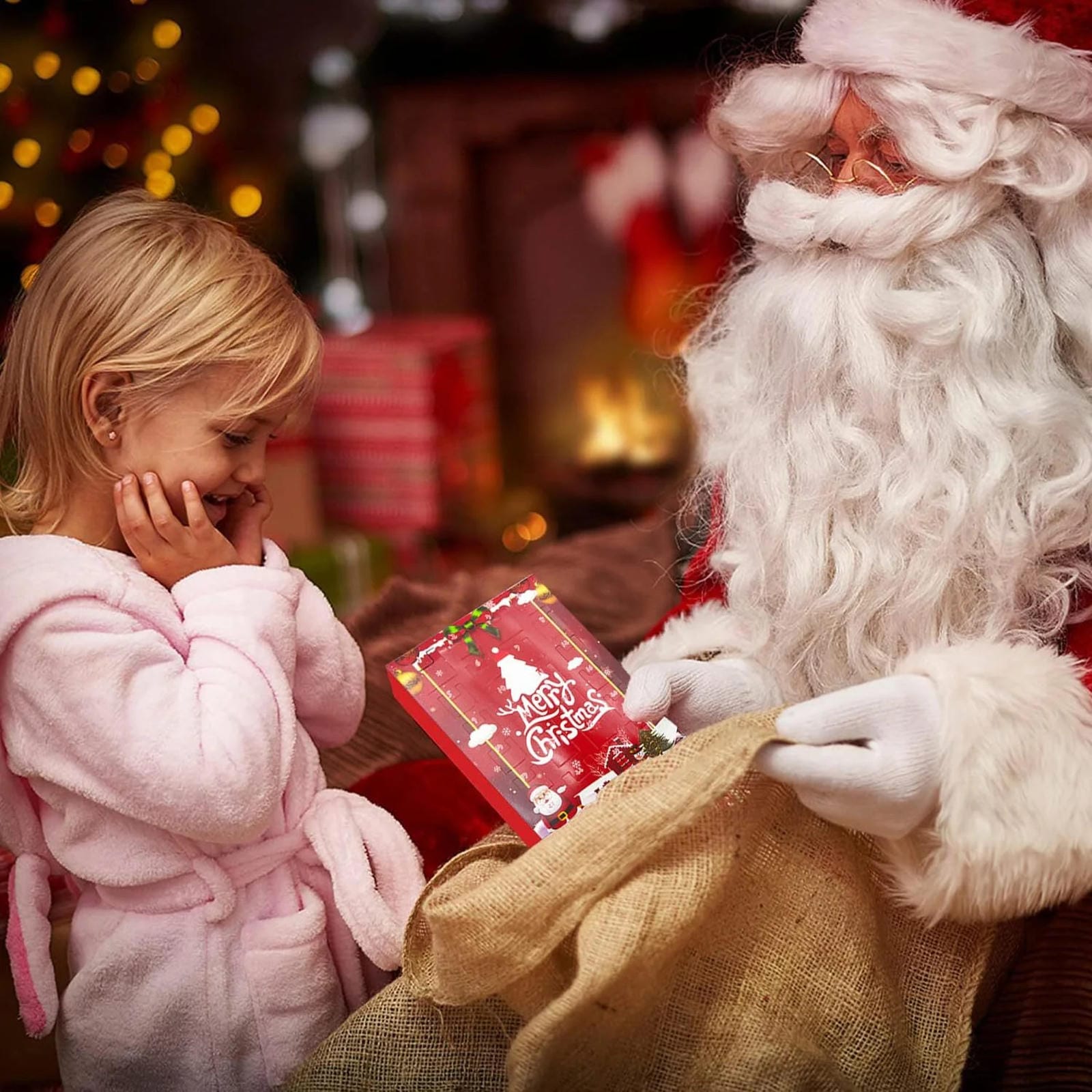 EverdenLife Christmas Jewelry Countdown Set – 24-Day Gift Box for Girls 🎄