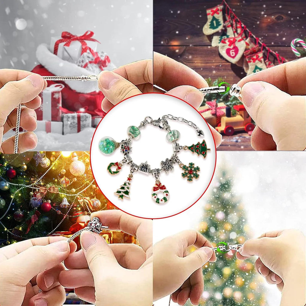 EverdenLife Christmas Jewelry Countdown Set – 24-Day Gift Box for Girls 🎄